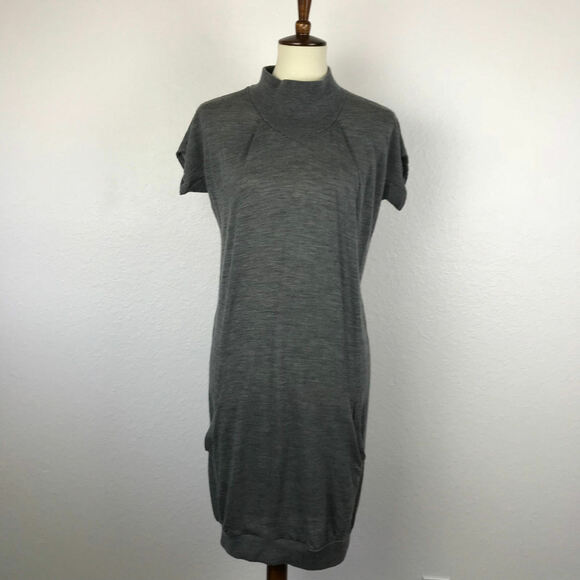 BCBGMaxAzria Knit High Neck Bodycon Dress - Picture 1 of 11